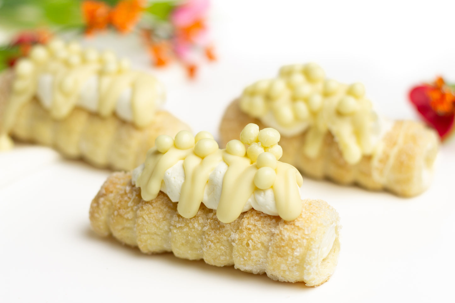 Cheesecake Filled Cannolis - Dairy