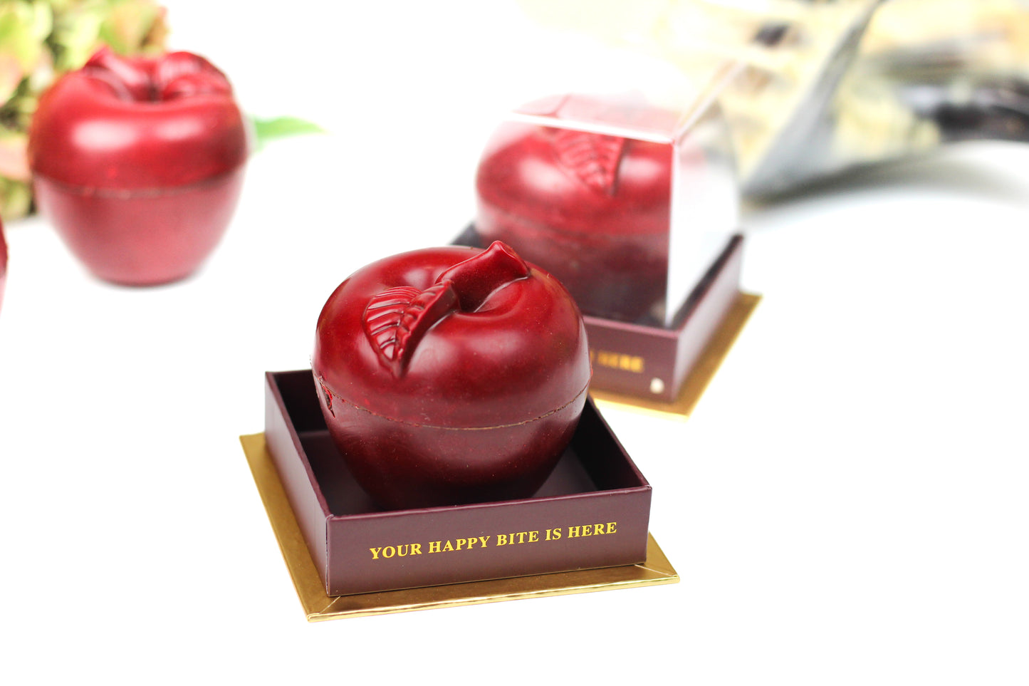 The Choco 3D Apple - Belgian Chocolate