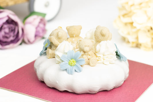 Baby Blue Vanilla Cake