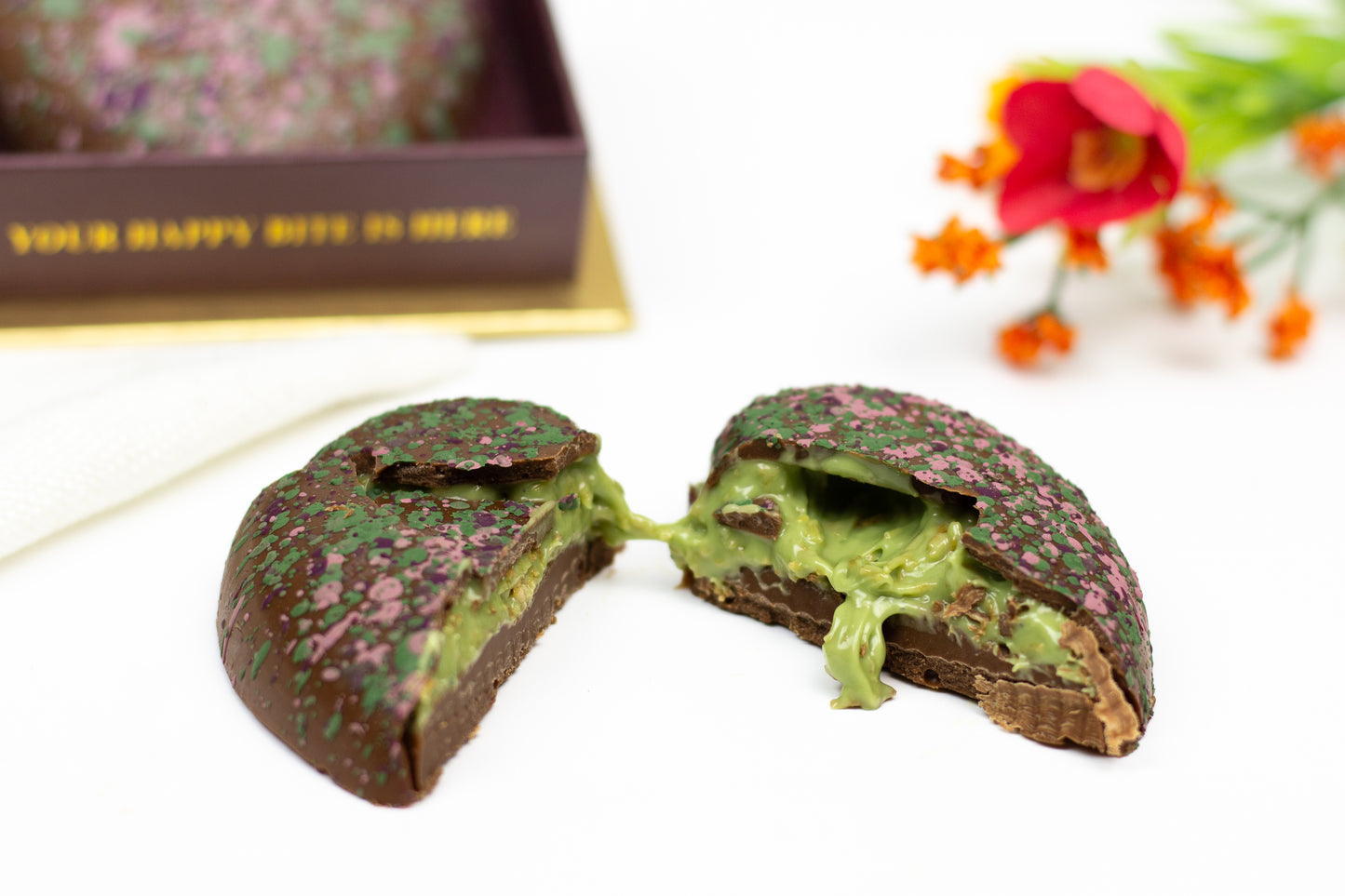 Dubai Chocolate Heart - DAIRY