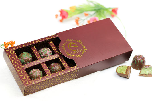 Dubai Truffles - 6 pc soft box - DAIRY