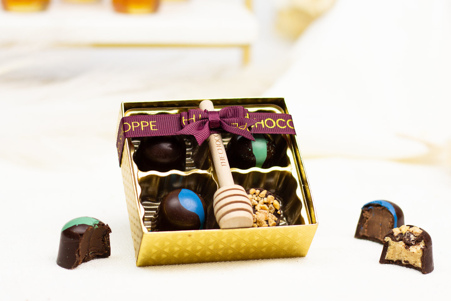 Chocolate Truffles - 4 pc box - PARVE