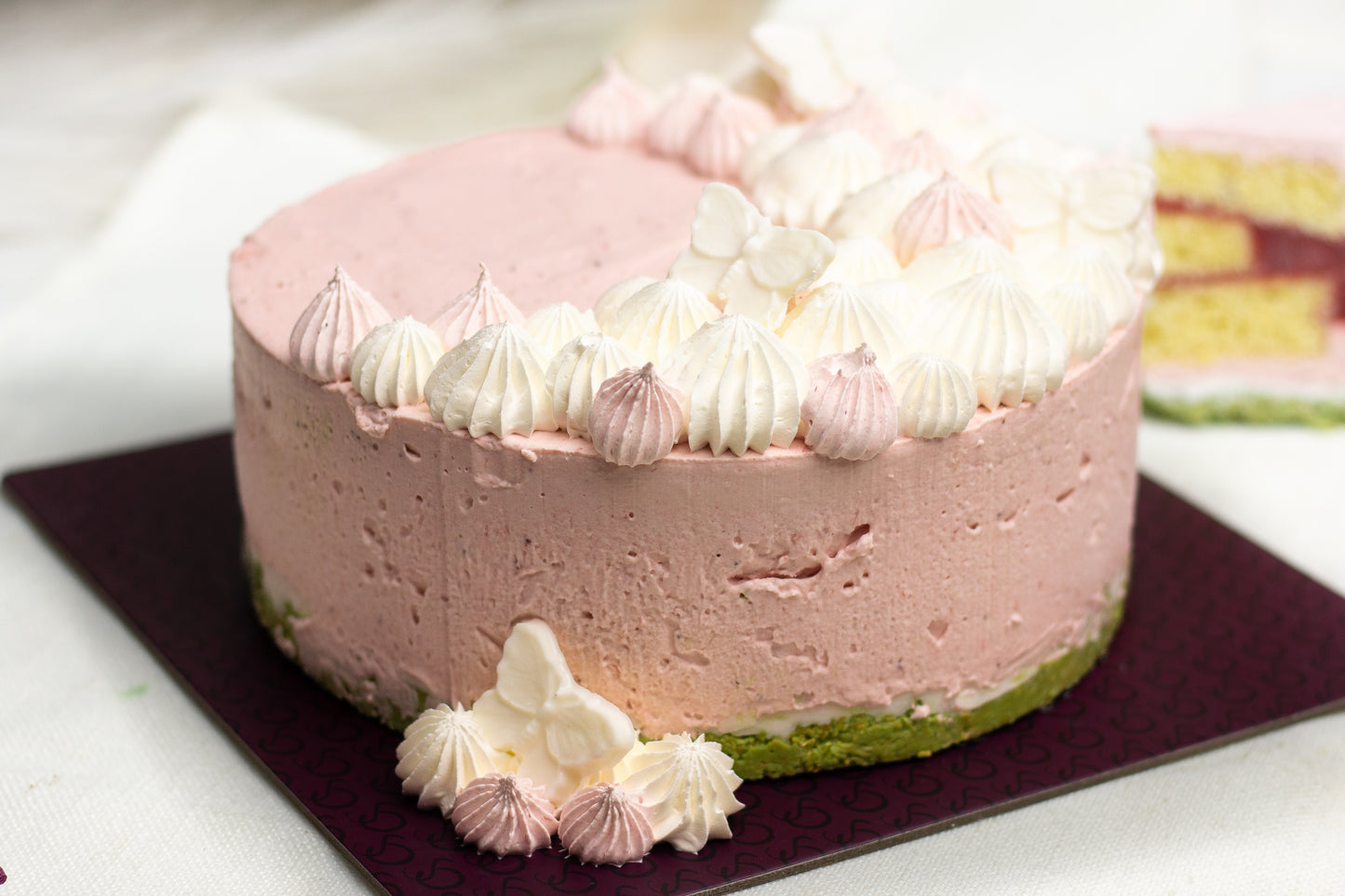NEW!! Strawberry Dubai Dream Cake - PARVE