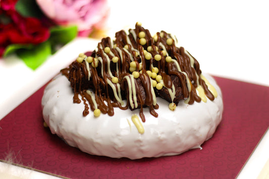 NEW!! Chunky Fudge Vanilla Cheesecake Brownie - Dairy