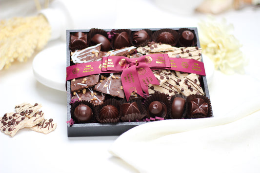 Chocolate Truffle Square Platter - Parve