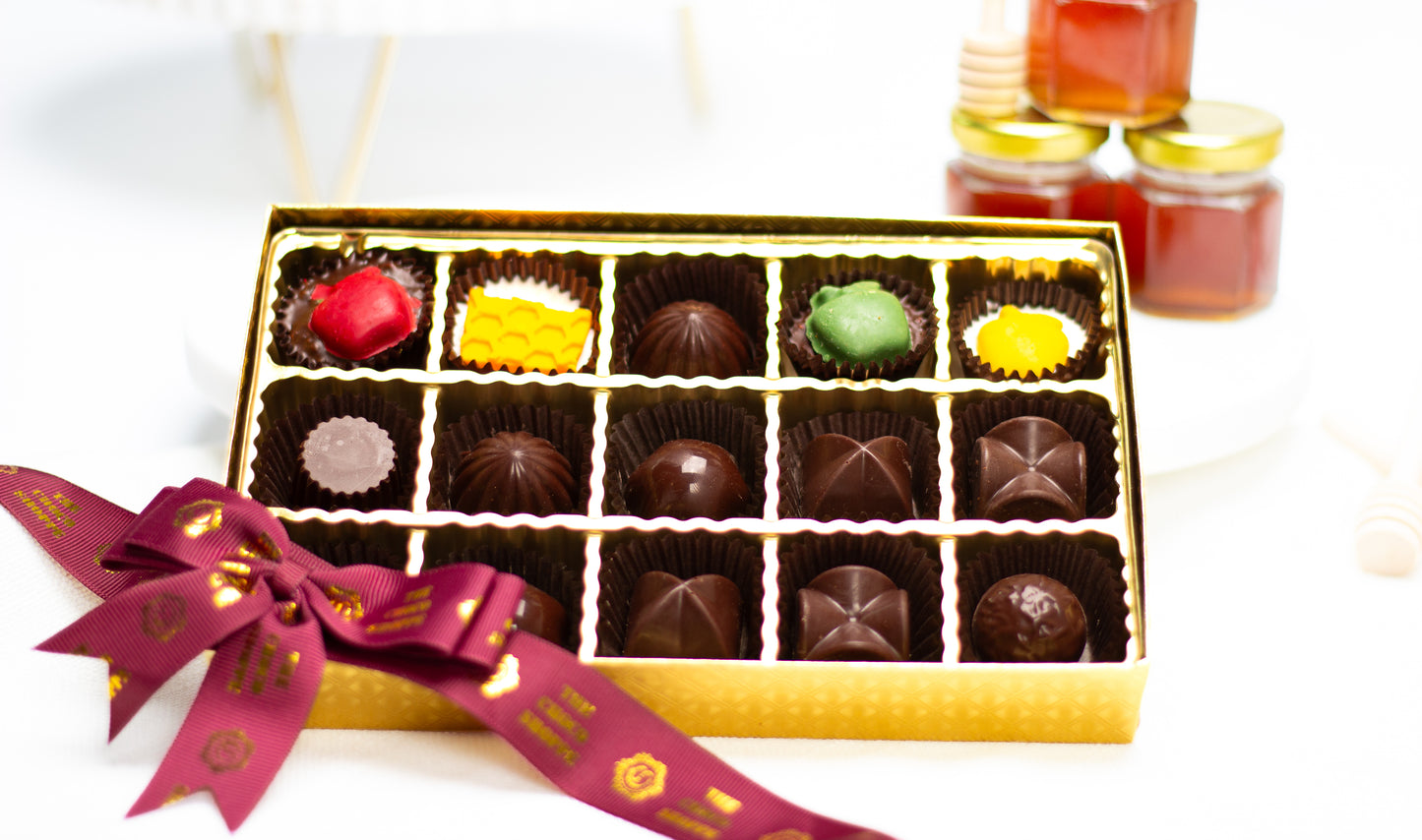 Rosh Hashana Classic Dark Chocolate Box - Parve