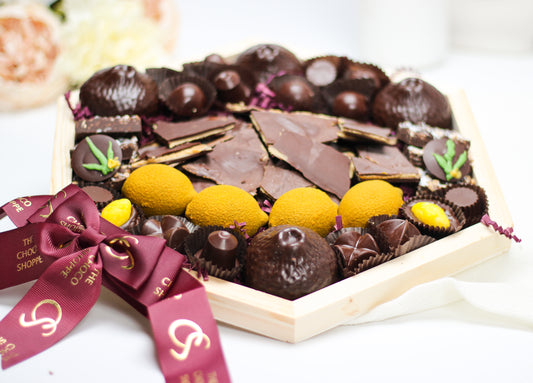 Luxury Esrog & Truffle Hexigon - Parve
