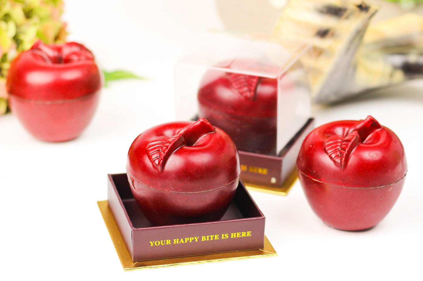 The Choco 3D Apple - Belgian Chocolate