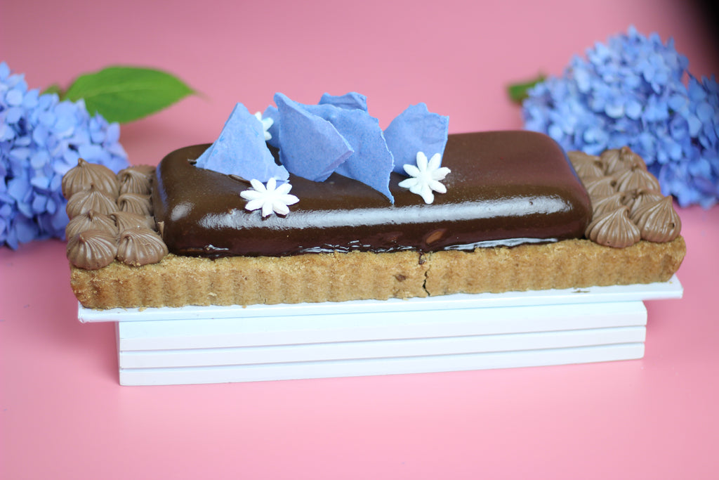 Toffee Chocolate Tart - Blue