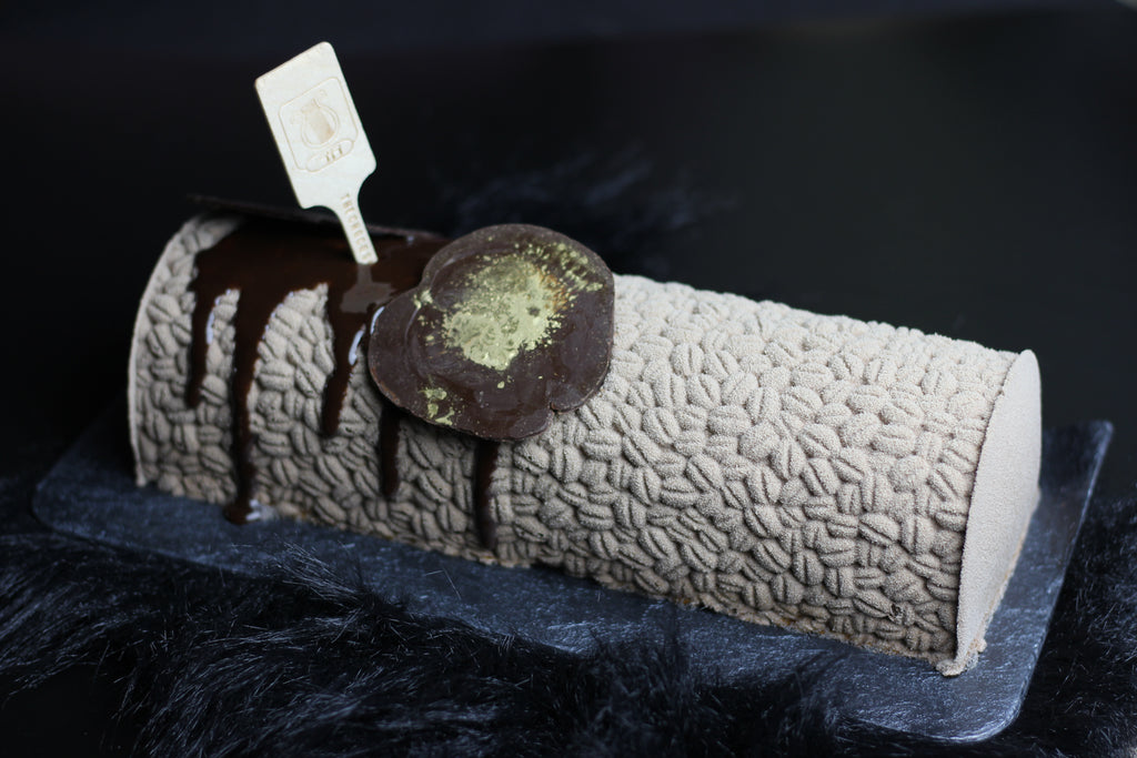 Cremeux Mocha Mousse Log Cake - Ushpizen