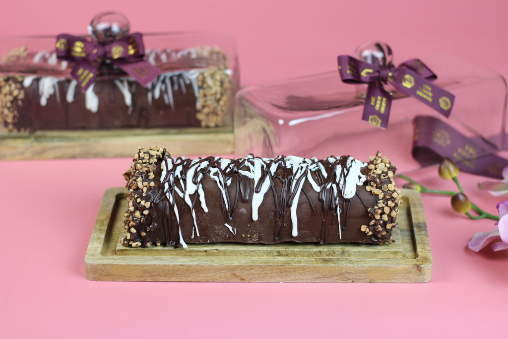 Peanut Caramel Truffle Log - Gift Box