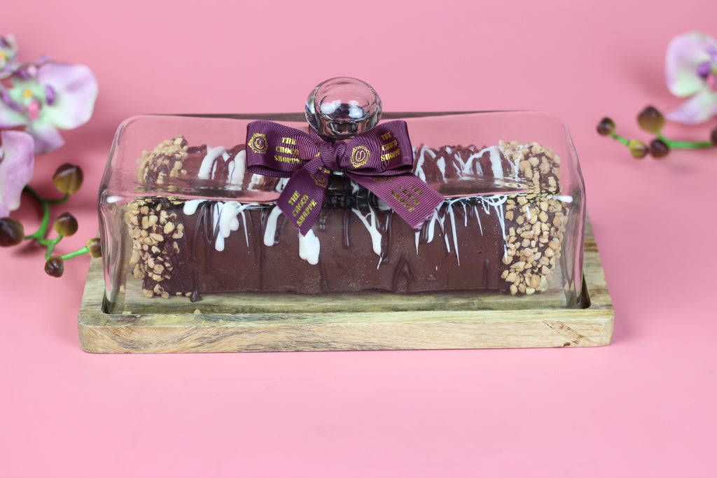 Peanut Caramel Truffle Log - Gift Box