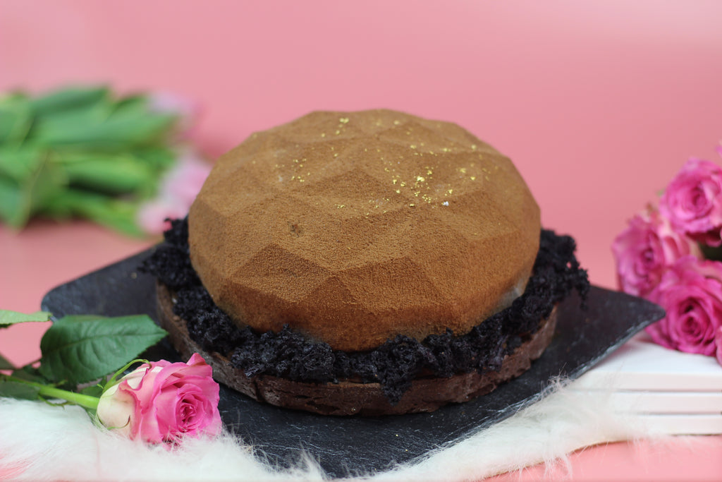 CROWD FAVORITE! Caramel Double Chocolate Cheese Dome - Dairy