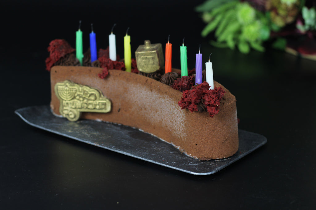 The Menorah Cake
