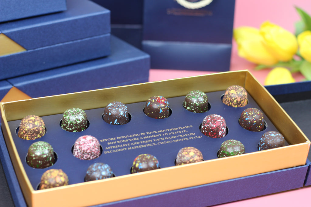 Navy Collection - B&B Truffles - 16 pc box - PARVE