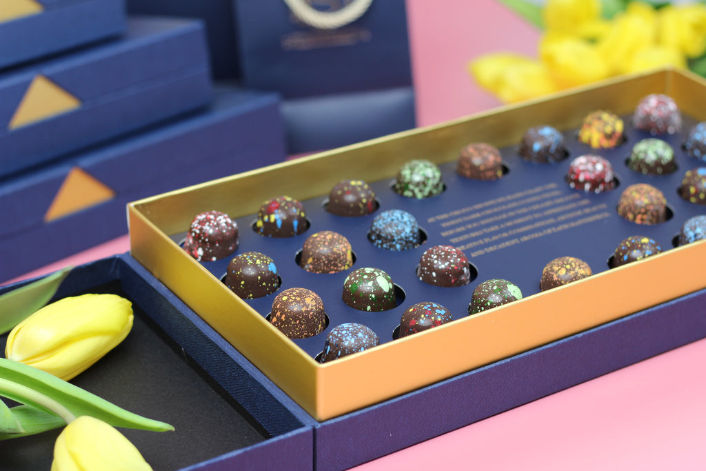 Navy Collection - B&B Truffles - 28 pc box - Parve