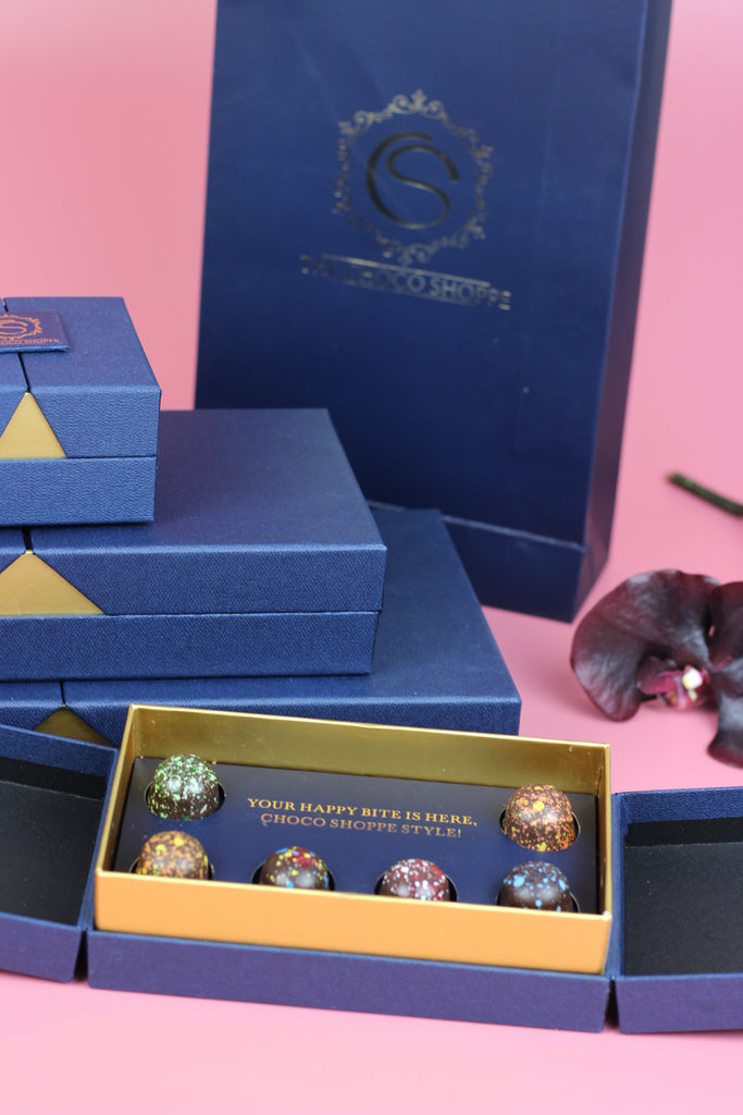 Navy Collection - B&B Truffles - 6 pc box - PARVE