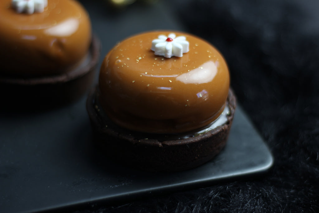 Peanut Caramel Tart Miniature
