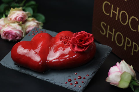 Strawberry Heart Platter